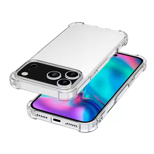 Bán buôn điện thoại trường hợp <span class=keywords><strong>iPhone</strong></span> <span class=keywords><strong>TPU</strong></span> + PC chống sốc rõ ràng trường hợp điện thoại cho <span class=keywords><strong>Iphone</strong></span> 17 Pro Max không khí thể thao thiết kế với 4 góc bảo hiểm - Product Image 5