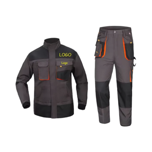 Tuta da Lavoro Estiva per Uomo a Maniche Lunghe, Design Personalizzabile per Officine di Riparazione Auto - Product Image 1