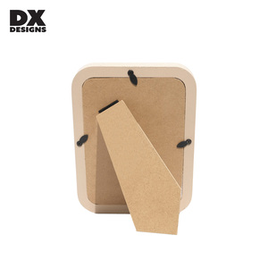 DX tasarımlar toptan yeni moda katı ahşap fotoğraf çerçevesi fotoğraf çerçevesi mdf ahşap resim - Product Image 4