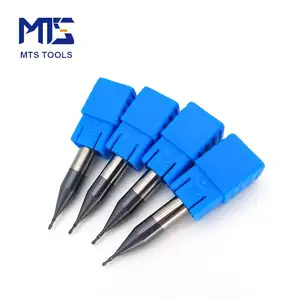 Dụng Cụ Cắt MTS HRC45 Vonfram Cacbua Giảm Bóng Mũi Cuối Mill Shank 4mm16mm1 32 Endmill 2 Flute End Mill Cho Nhôm