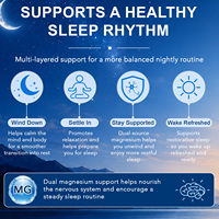 Acentiallabs Healthcare Dream Patch pour le sommeil, soulagement du stress, aide au sommeil, autocollant transdermique vitaminé, favorise la relaxation nocturne