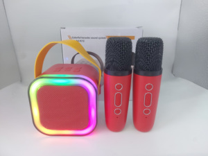 <span class=keywords><strong>Promotion</strong></span> en gros : <span class=keywords><strong>Barre</strong></span> <span class=keywords><strong>de</strong></span> <span class=keywords><strong>son</strong></span> active sans fil avec LED colorées, rechargeable, haut-parleur <span class=keywords><strong>de</strong></span> karaoké disco avec microphone sans fil - Product Image 2