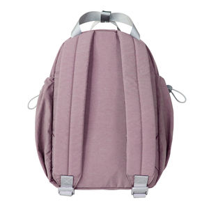 Unisex Light Gray Lightweight <b>Nylon</b> Normcore/Minimalist Characters Pattern Durable Portable Outdoor <b>Backpack</b> 20-37L Zipper - Product Image 5