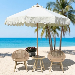 Parasol de jardin double couche en métal, imperméable et multifonctionnel, idéal pour la plage, les mariages, les espaces urbains et les gîtes. - Product Image 3