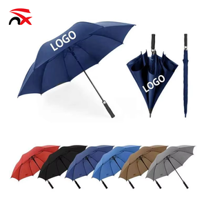 Parapluies personnalisés en gros, <span class=keywords><strong>grand</strong></span> <span class=keywords><strong>parapluie</strong></span> de golf semi-automatique résistant au vent, protection UV pour l'extérieur - Product Image 5