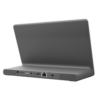 Monitor Sentuh Horizontal OEM 11" Layar Sentuh In-cell Tablet Bentuk-L Android 14 PoE Monitor Horizontal untuk Kios Kota Pintar