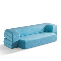 Lit de jour pliant de style moderne, fabriqué en Chine, échantillon disponible, matelas compressé dans une boîte pour la maison, l'école, la chambre à coucher, meubles