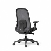 Chaises de bureau ergonomiques contemporaines à hauteur réglable, configuration personnalisable, options de couleur, pivotantes pour le personnel, directement de l'usine