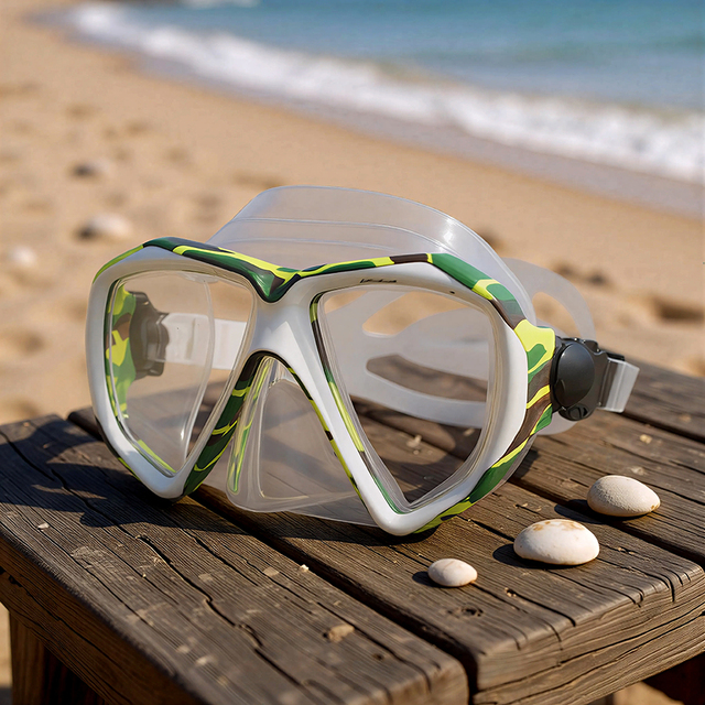 Professional High-Definition Silicone Snorkeling and Scuba Diving Mask