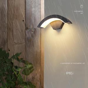 <span class=keywords><strong>Applique</strong></span> <span class=keywords><strong>murale</strong></span> extérieure étanche pour villa et jardin, lampes LED cylindriques, <span class=keywords><strong>luminaire</strong></span> mural de couloir - Product Image 2