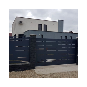 Valla Metálica de Corte Láser Personalizada con Patrón Opcional, Enrejado y Puertas de Aluminio para Jardín - Product Image 6