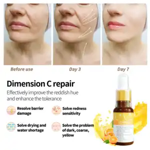 Private Label OEM White ning Feuchtigkeit spendendes Anti-Aging-Vitamin C VC-Gesichts serum für Pure Nature Organic Formel