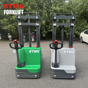 รถยกพาเลทไฟฟ้า STMA ราคาประหยัด 1.5 ตัน แบบเดินตาม ยกได้เต็มที่  รถยกพาเลทแบบแมนนวล - Product Image 4
