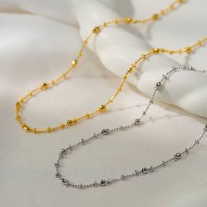 Collar con Colgante de Jade Espuma de Agua de Alta Gama, Chapado en Plata Pura S925, Estilo Chino Nuevo, Pixiu de Oro de 18K - Product Image 1