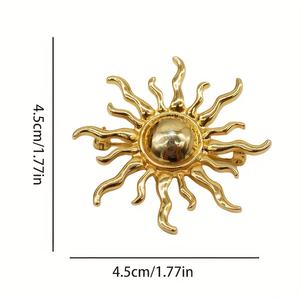 Nouvelle Broche Créative Déesse du <span class=keywords><strong>Soleil</strong></span> Ciel Étoilé, Accessoire de Mode pour Femme, Épingles de Col Haut de Gamme pour Costumes et Robes de Soirée - Product Image 4