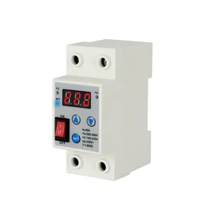 China supplier sell household smart overvoltage protector 63A