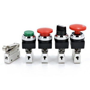 Cheap Price JM Series 3/2 Way <strong>Push</strong> <strong>Button</strong> Aluminum Alloy 1/8 Port Air Pneumatic Control Mechanical <strong>Valve</strong> - Product Image 6