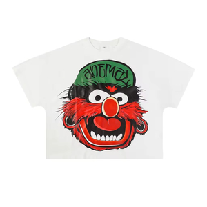 T-shirts de haute qualité 100% coton Streetwear surdimensionné hommes à manches courtes Vintage imprimé hauts T-Shirts pour hommes - Product Image 4