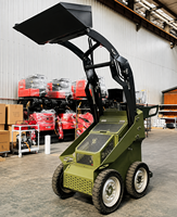 Mini-chargeuse sur chenilles compacte diesel EPA Euro 5 avec moteur Kubota pour l'agriculture et la construction