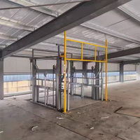 Ascenseur à marchandises vertical, élévateur hydraulique pour entrepôt, équipement de manutention de marchandises, ascenseurs à marchandises pour travaux professionnels