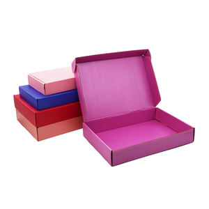 Жесткая коробка для самолетов, Упаковочная одежда 6 "X 4" X <span class=keywords><strong>2</strong></span> ", коробка из крафт-бумаги, может быть настроена, печать логотипа - Product Image 2