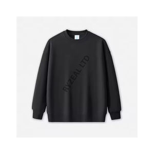 Hautement recommandé personnalisable surdimensionné hommes sweat coupe ample Style Streetwear pour le confort tendance et la mode de tous les jours - Product Image 1