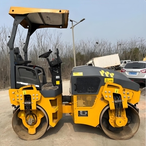 Compactador de peso ligero oficial de China Rodillo de carretera de tambor doble hidráulico completo 2Ton XMR203 - Product Image 6