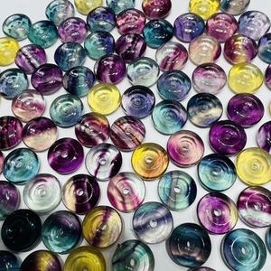 Vente en gros <span class=keywords><strong>de</strong></span> pierres précieuses en cristal <span class=keywords><strong>de</strong></span> haute qualité, jade, donut, pierre <span class=keywords><strong>de</strong></span> lune, aigue-marine, fluorite pour <span class=keywords><strong>la</strong></span> fabrication <span class=keywords><strong>de</strong></span> bijoux en pendentif et en bracelet DIY - Product Image 3