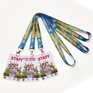 High Quality Custom Logo Strap Factory Cheap Lanyard Personalized Neck Tool Printing Polyester Custom Lanyards With Logo Custom - Product Image 1
