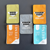 Sachets sous vide en aluminium PET AL PE, scellés sur trois côtés, thermoscellables, imprimés en héliogravure, qualité alimentaire, avec logo personnalisé, pour snacks
