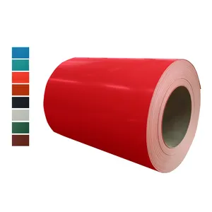 PPGI Steel Color Coated Coil Prepainted Galvanized Steel Coil For Roofing Material