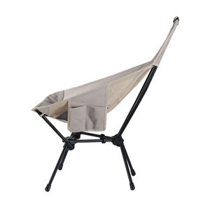 Chaise de camping et de pêche pliable, inclinable, ultralégère, à dossier haut, avec structure métallique extérieure, surdimensionnée, OEM - Product Image 2