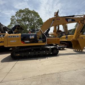 Grosse remise utilisée pour les mini pelles sur chenilles CAT 330D2L 20 tonnes fonctionnant Nabtesco japon seconde main à Shanghai - Product Image 3