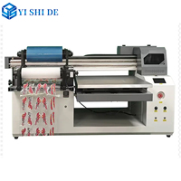 Printer flatbed inkjet UV 6090 dengan fungsi kalibrasi ketinggian otomatis, cocok untuk papan nama kayu logam kaca PVC akrilik.
