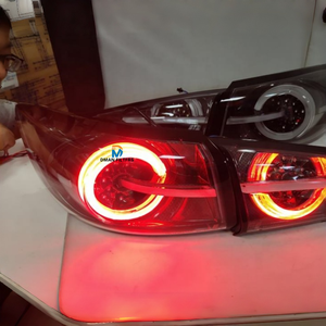 Luces Traseras LED de Alta Calidad de 24V, Rojas, Nuevas, con Señal de Freno y Direccional de 72W para <span class=keywords><strong>MAZDA</strong></span> <span class=keywords><strong>3</strong></span> Axela Sedán <span class=keywords><strong>2015</strong></span> - Product Image 4