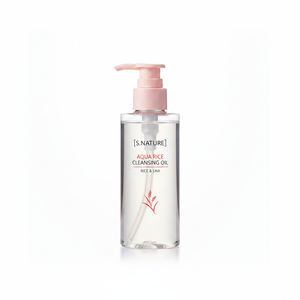 [S.NATURE] S.NATURE HUILE NETTOYANTE DE RIZ AQUA Rendez votre peau riche en hydratation et prête pour le maquillage Nouvelle Arrivée Produit Bon - Product Image 2