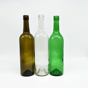 Bouteille de vin transparente de haute qualité de 330mm de hauteur pour pot en verre <span class=keywords><strong>Bordeaux</strong></span> - Product Image 1