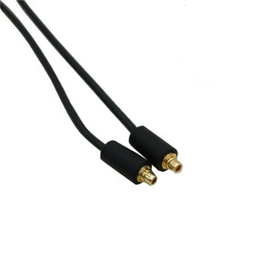 Câble pour casque MmCx, noir, semi-tressé, Tpe, pour périphériques audio Se215 315 W10 W20 W30 W40 W50 - Product Image 2
