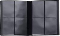 Carpeta Coleccionable de Charizard con Cierre, 49 Bolsillos, para Tarjetas Pokémon 400-900, Álbum para Guardar Tarjetas
