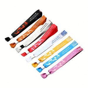 Disposable Polyester Wristbands with Plastic Buckle for Various Events and Promotions - Product Image 5