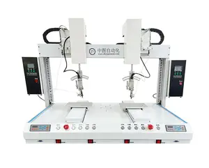 High Speed Dual Platform Automatic Soldering Machine