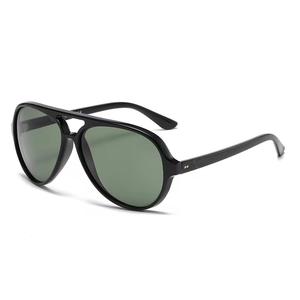 Gafas de Sol de Diseño Unisex con Protección UV, <span class=keywords><strong>Lentes</strong></span> Anti-Reflejantes, Montura TR-90, <span class=keywords><strong>Estilo</strong></span> Piloto de Aviación para Hombres, Venta al Por Mayor ZHENQI - Product Image 2