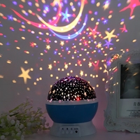 Projecteur Lumière Lampe Enfants Bébé Chambre Décor Cadeaux Pour Enfant Lampe Rotative Étoilé Lampe De Table Étoilé Galaxie Projecteur lumière