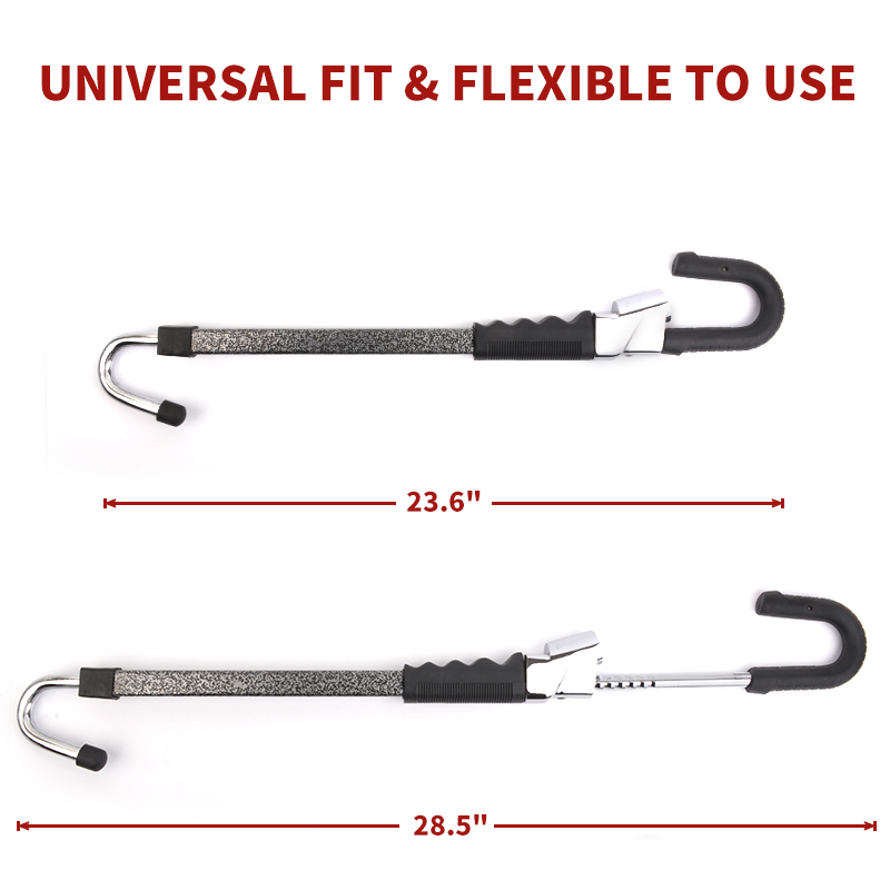 X-Racing SWL-00011 Heavy Duty U-Shaped Alloy Steel Car Steering Wheel Lock