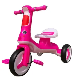 بالجملة أضواء 4 الدراجة الاطفال الدراجة-الصين رخيصة الكرتون عجلة أطفال ثلاثية/دراجة ثلاثية للأطفال مع الموسيقى و ضوء