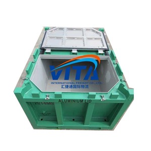 6 Toneladas DNV 2,7-1 ISO 10855 Estándar 10T Corte de lodo Skip-Contenedor en alta mar - Product Image 1
