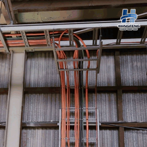 รางวางสายไฟโลหะแบบมีฝาปิดยึดด้วยสลักเกลียว ทนไฟ 90 นาที ยี่ห้อ HongFeng - Product Image 3