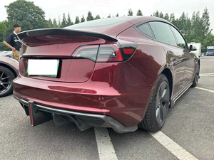 Kit carrosserie original conversion avant arrière pare-chocs latéral jupe lèvre diffuseur spoiker aile capot kit pour <span class=keywords><strong>tesla</strong></span> modèle <span class=keywords><strong>3</strong></span> kit carrosserie rebot - Product Image 6