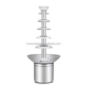 Профессиональная 8-ярусная машина для шоколадного фонтана большой емкости, разборная, моющаяся, для плавления шоколада, фруктов, молока, муки - Product Image 6