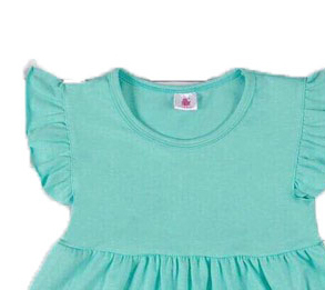 Conjunto de Verano para Niña, Blusa con Mangas con Volantes y Estampado de Langosta, Pantalones Cortos con Volantes y Puntos, Conjuntos de Alta Calidad - Product Image 2